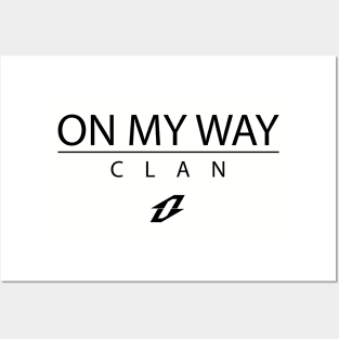 OnMyWay Clan Clean Version Posters and Art